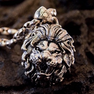 Stelring Silver 925 Lion Pendant จี้สิงโตน่าเกรงขาม ผู้นำแห่งพลังอำนาจ หรือสัญลักษณ์แห่งความแข็งแรง กล้าหาญ ช่วยสร้างควา