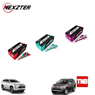 NEXZTER ผ้าเบรค MITSUBISHI PAJERO SPORT ปี 2008-2020 ปาเจโร่ สปอร์ต เบรค ดิสเบรค ( MU PRO RACE SPEC)