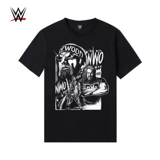 เสื้อยืดผ้าฝ้ายพิมพ์ลายแฟชั่น Wwe เสื้อยืดลําลอง ผ้าฝ้าย แขนสั้น คอกลม พิมพ์ลาย NWO แฟชั่นฤดูร้อน 2022