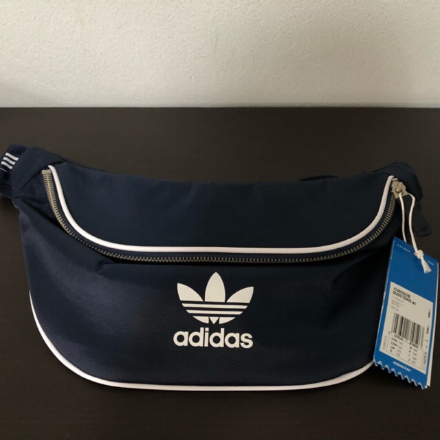 Adidas Waist Bag คาดอก Adidas สีกรม (มือ1 ของแท้) พร้อมส่ง