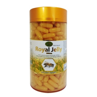 Nature King Royal Jelly 1000 mg นมผึ้ง เนเจอร์คิงส์ ขวดเปลือย ขนาด 365 เม็ด 13604