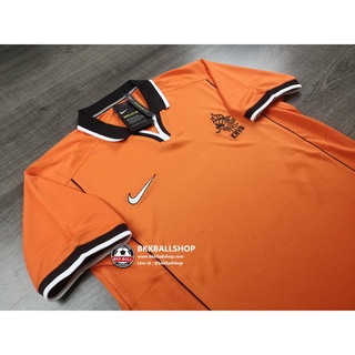 [Retro] - เสื้อฟุตบอล ย้อนยุค ทีมชาติ Holland Netherland home ฮอลแลนด์ เนเธอร์แลนด์ เหย้า ชุดฟุตบอลโลก ปี 1998