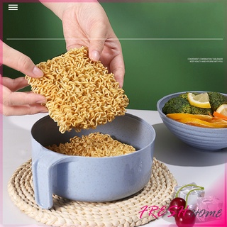 ชุดเซต ชามบะหมี่กึ่งสำเร็จรูป  ทำจากฟางข้าวสาลี ชามข้าวเด็ก    Instant noodle bowl