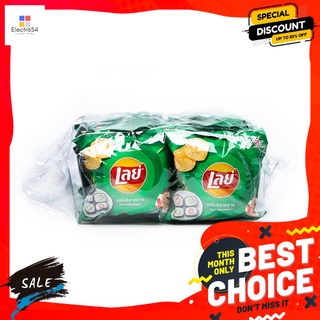 เลย์คลาสสิคมันฝรั่งโนริสาหร่าย12ก.X12 LAYS CLASSIC NORI SEAWEED 12G.X12