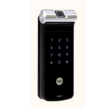 กลอนประตู กลอนดิจิตอล YALE YDR41 สีดำ ดิจิตอล