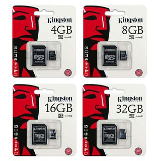 เมมโมรี่การ์ด Micro SD Kingston Canvas Select Class 10  ความจุ 2GB/4GB/8GB/16GB/32GB/64GB/128GB