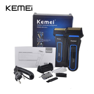 Kemei KM-2016 อุปกรณ์มีดโกนหนวดไฟฟ้าสำหรับผู้ชาย