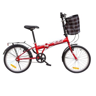 Folding bike FOLDING BIKE GRANDE METRO RED bike Sports fitness จักรยานพับ จักรยานพับ GRANDE METRO สีแดง จักรยาน กีฬา ฟิต