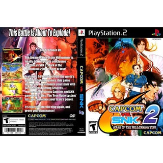 แผ่นเกมส์ PS2 Capcom vs. SNK 2 Mark of the Millennium 2001   คุณภาพ ส่งไว (DVD)