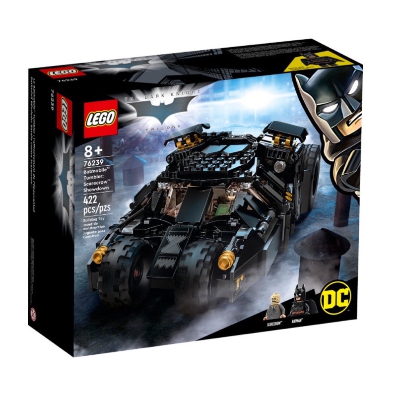 LEGO 76239 Batmobile™ Tumbler: Scarecrow™ Showdown (422 Pieces)