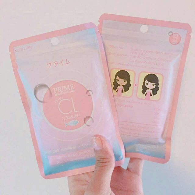 Prime Cl Collagen คอลลาเจน ผิวขาวใส ไร้สิว ฝ้า กระ