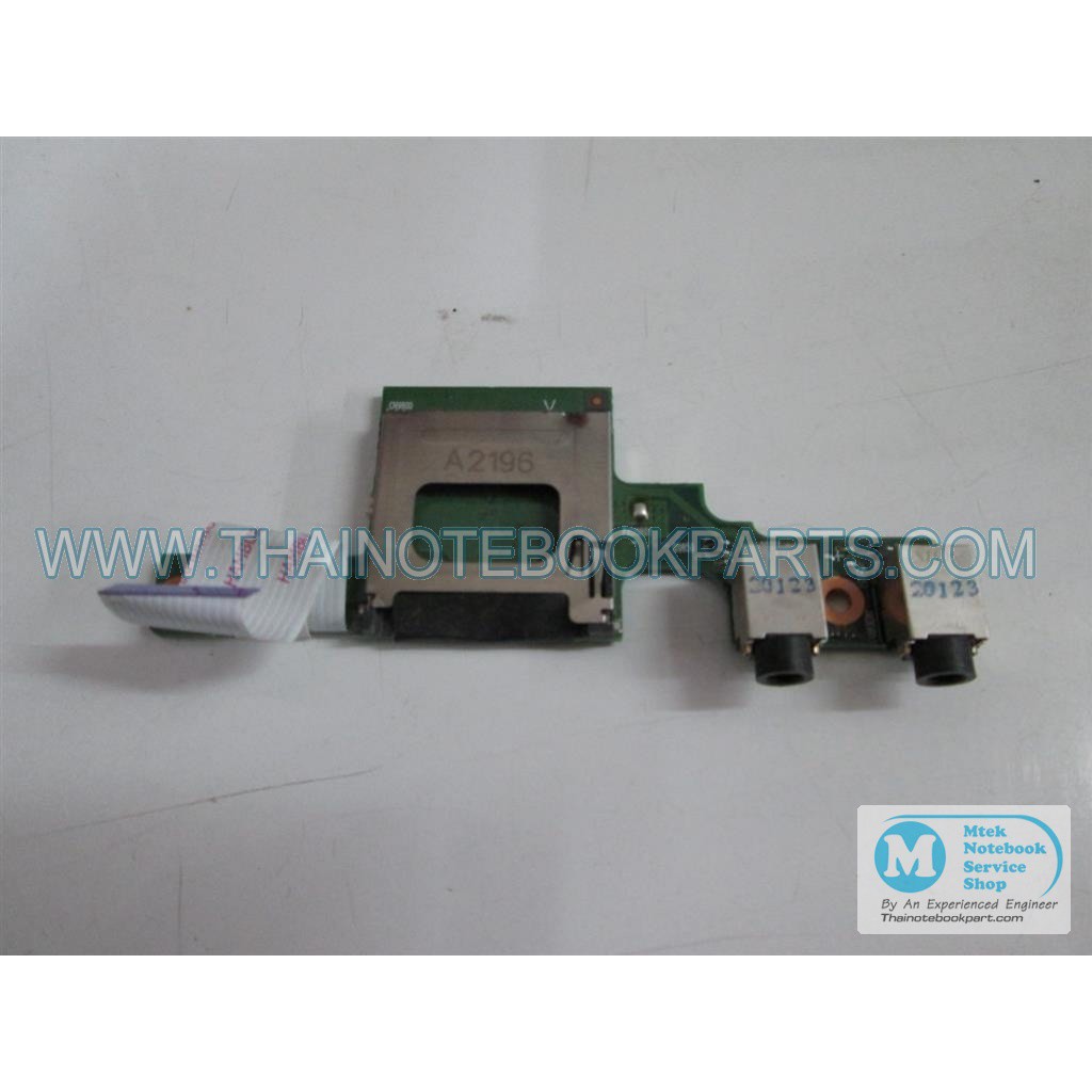 แผงวงจร Card Reader and Audio Board HP Compaq 320, 420, 620 - 6050A2330301 (มือสอง)