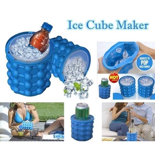 ซิลิโคนทำน้ำแข็ง ซิลิโคนทรงถังทำน้ำแข็ง แม่พิมพ์ทำน้ำแข็งก้อน ICE CUBE MAKE-J1