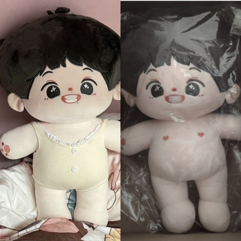พร้อมส่ง! ตุ๊กตาเซียวจ้าน xixi 40 cm. ตัวเปล่า ตุ๊กตาไอดอลXiaoZhan                   ตุ๊กตาป๋อจ้าน ต