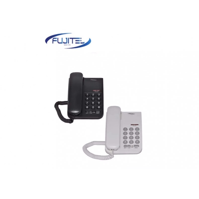 Fujitel Telephone โทรศัพท์บ้าน โทรศัพท์พื้นฐาน รุ่น FT-411 โทรศัพท์บ้าน ยี่ห้อ FUJITEL  รุ่น  FT-411