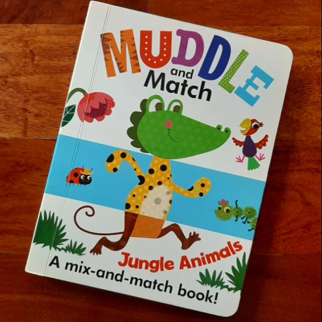 Muddle and Match : Jungle Animals