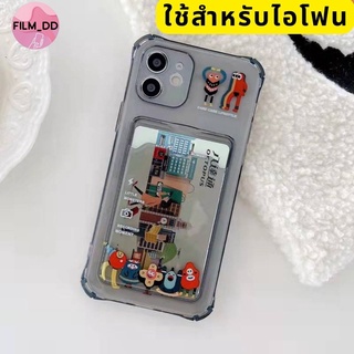 -พร้อมส่งในไทย-เคสซิลิโคน สกรีนลายการ์ตูน TPU นิ่ม ใช้สำหรับIPทุกรุ่น #422