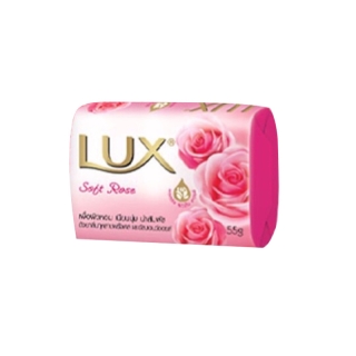 1 ก้อน กดได้ 3 ครั้ง (เก็บโค้ดหน้าร้าน เหลือ 0 บาท) Lux Soap สบู่ลักส์ 55 กรัม กลิ่น Soft rose