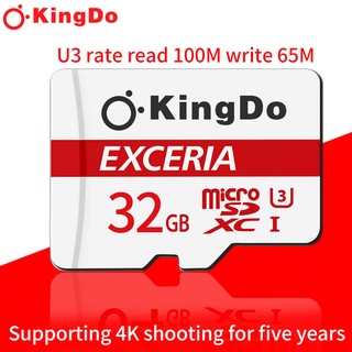 SD card การ์ดหน่วยความจํา Micro  80mb / S Class 10 32GB