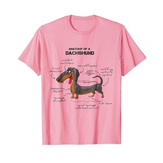 brand men shirt Anatomy Of A Dachshund Funny Dog T Shirt