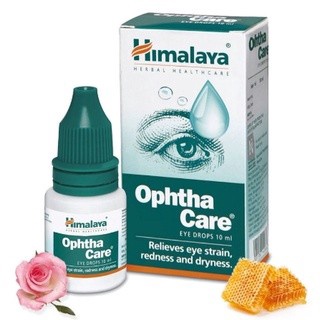 น้ำตาเทียม Himalaya Ophtha Care Eye สูตรอายุรเวท มีส่วนผสมของน้ำผึ้ง และเปอร์เซียโรส ลดอาการตาแห้ง ตาเคื