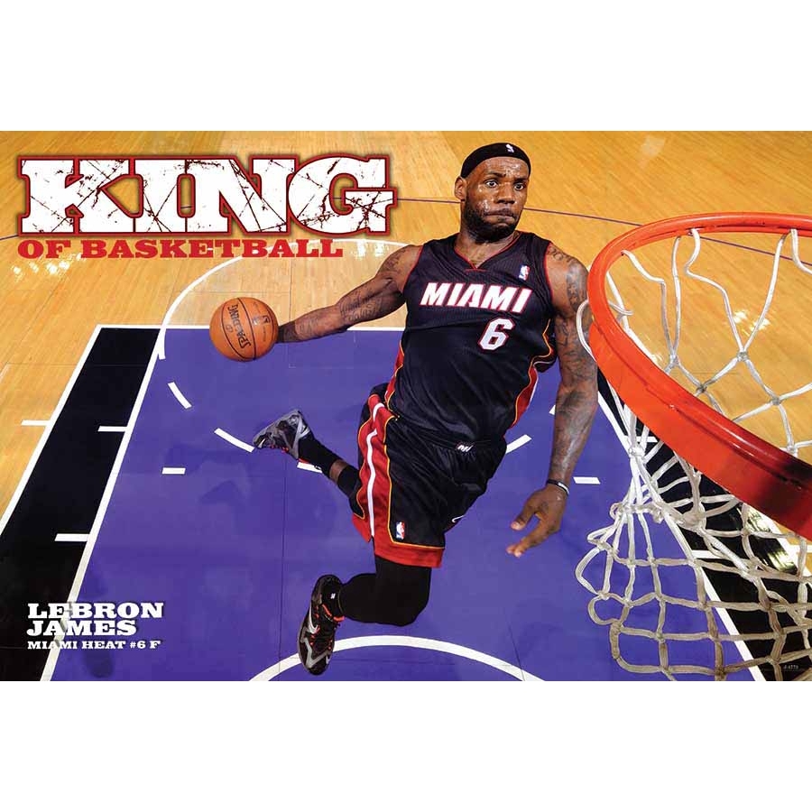 Lebron James, โปสเตอร์นักบาสเกตบอล เลอบรอน เจมส์ | Shopee Thailand