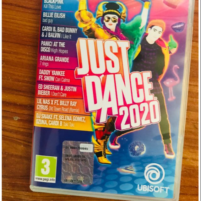 แผ่นเกมส์ Just Dance 2020(มือสอง)