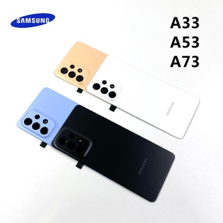 ฝาครอบแบตเตอรี่ด้านหลัง แบบเปลี่ยน สําหรับ SAMSUNG Galaxy A33 A336 A53 A536 A73 A736 5G