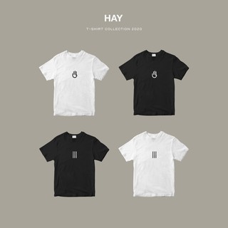 เสื้อยืดผ้าฝ้ายHAY T-SHIRT / new in lll