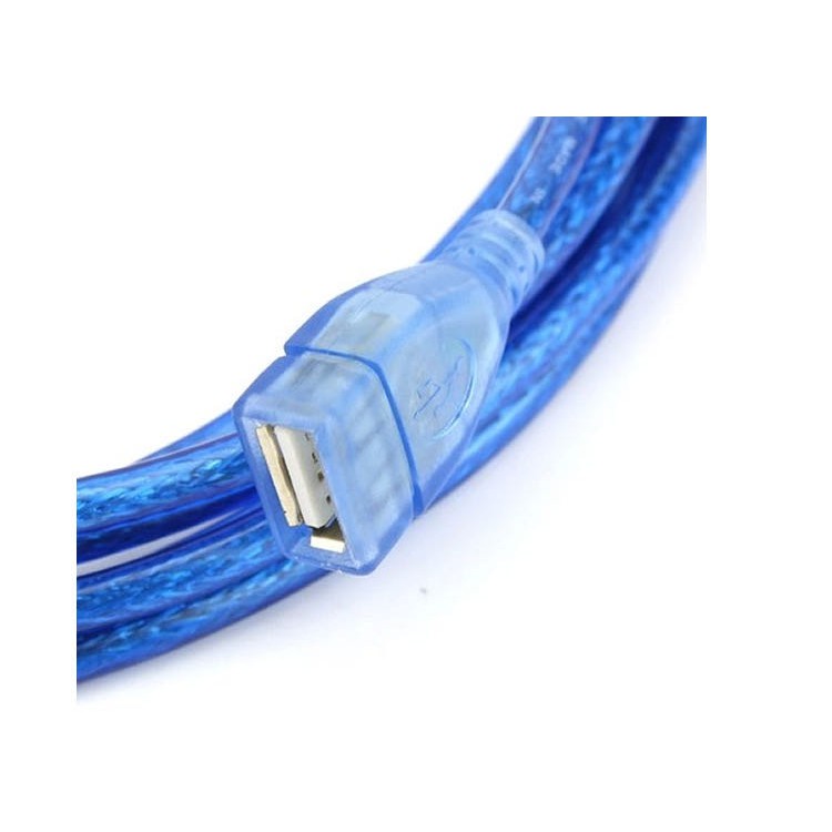 สาย USB ต่อยาว F/M 1.5m(สีฟ้า)