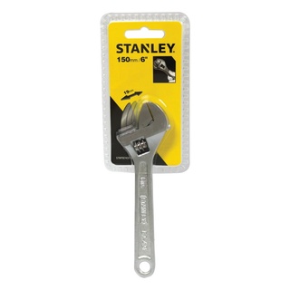 Therichbuyer  ประแจเลื่อน STANLEY รุ่น 87-431-1(87-431-8 ) ขนาด 6 นิ้ว สีเงิน