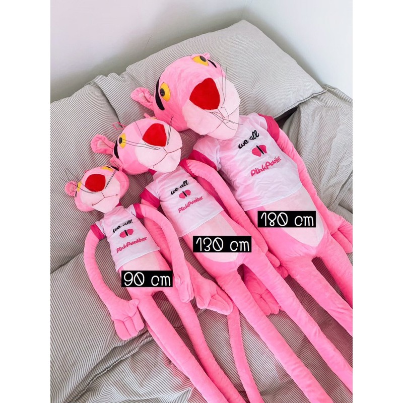 ส่งฟรี!!! ตุ๊กตา Pink Panther 90/130/180 cm 🐯💗
