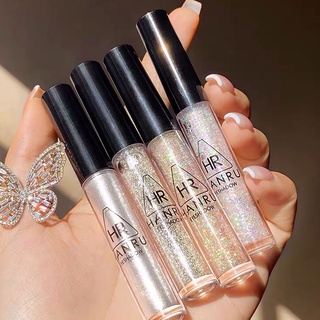 Hanru H208 อายแชโดว์กลิสเตอร์ชิมเมอร์เนื้อลิควิด ประกายชิมเม…