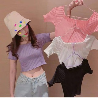 เสื้อครอป เสื้อแฟชั่น