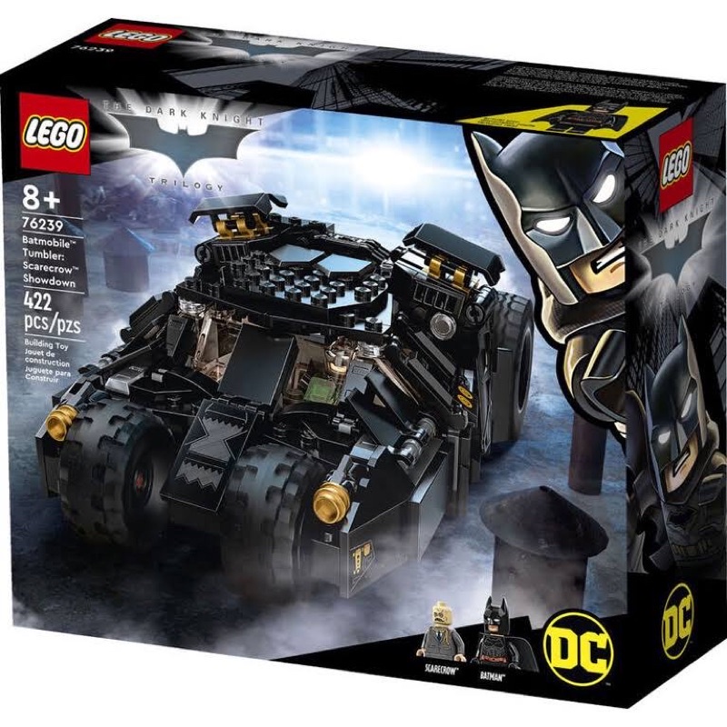 Lego DC Batman 76239 Bat Mobile Tumbler : Scarecrow Showdown 422 pcs.