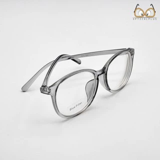 Optical Plus แว่นสายตาสั้น Glasses เลนส์กรองแสงสีฟ้า Blue Filter น้ำหนักเบา แถมถุงผ้า7011