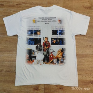 เสื้อยืดลำลองHOME ALONE DTG (DIGITAL TO GARMENT) DIGITAL PRINT GILDAN  เสื้อลายหนัง ลายภาพยนตร์nice pSW6S to4XL