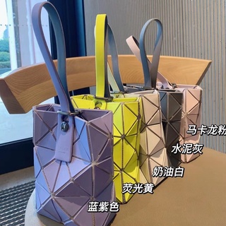 พร้อมส่ง Miyake กระเป๋าใส่โทรศัพท์มือถือ ทรงสี่เหลี่ยม ขนาดเล็ก แบบพกพา สําหรับผู้หญิง