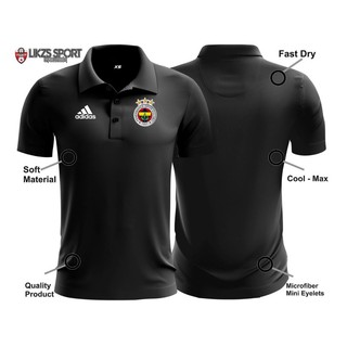 เสื้อโปโล ผ้าไมโครไฟเบอร์ ลายทีมชาติฟุตบอล Fenerbahce Travel Jersey DX1 Ozil Turkiye League สําหรับผู้ชาย