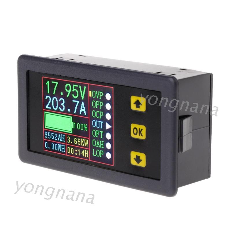 Digital Multimeter Charge-Discharge Battery Tester for DC 0-90V 0-20A Volt Amp M
