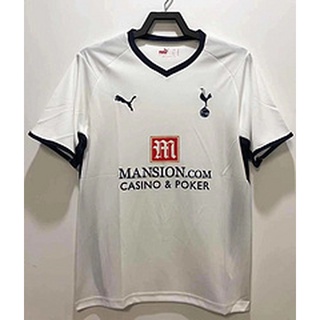 พร้อมส่ง เสื้อกีฬาแขนสั้น ลายทีมฟุตบอล Tottenham Home 08 09 คุณภาพสูง AAA ไซซ์ S-XXL