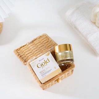 [ส่งฟรี] มาส์กทองคำ Beyond Gold Mask 24K Whitening Mask 1กระปุก 5g.