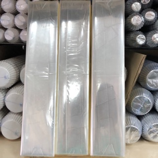 พลาสติก OPP  เนื้อแก้วใส ขนาด 5/8”x13” 1kg