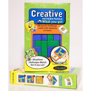 T.P. TOYS Creative Pattern Puzzle เกมฝึกไอคิว แนวมิติสัมพันธ์