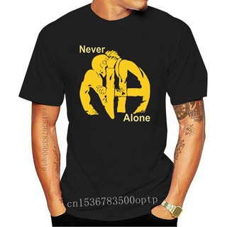 เสื้อยืดสีขาวเสื้อยืด พิมพ์ลาย Never Alone Narcotics คุณภาพสูง สไตล์โกธิค สําหรับผู้หญิงS-4XL