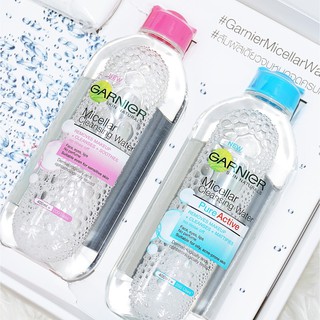 ❌พร้อมส่ง❌ การ์นิเย่ ไมเซล่า 400 มล GARNIER MICELLAR  400 ml (ล้างเครื่องสำอาง)