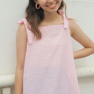 pink milk dress 💗 เดรสทรงปลายบาน