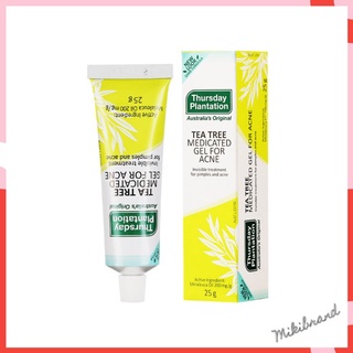 เจลแต้มสิว Thursday Tea Tree Acne gel ขนาด 25 กรัม จากออสเตรเลีย