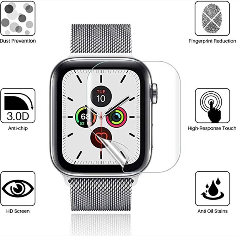 ซื้อ 2 แถม ฟิล์มกันรอยหน้าจอ Hydrogel สําหรับ iWatch Series Ultra 11/10/9/8/7/6/5/4/SE/3/2/1 ขนาด 38-49 มม. กันกระแทก กันรอย