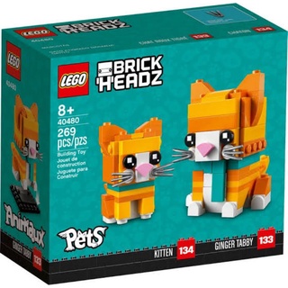 เลโก้​ LEGO Brickheadz 40480 Ginger Tabby